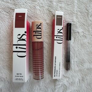 🔥NIB🔥 Dibs Go To Glossy Balm & Lip Definer Set